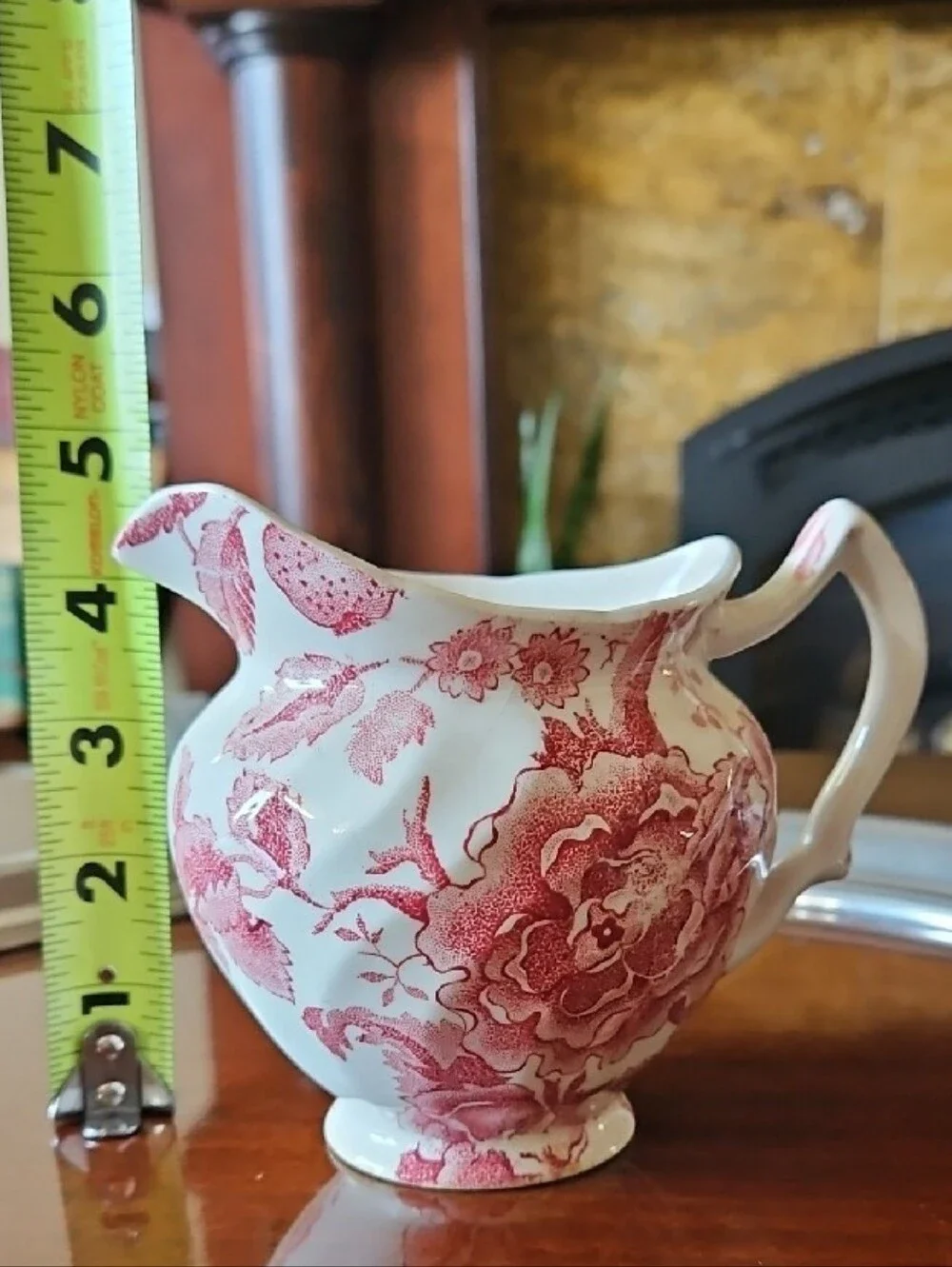 Johnson Brothers VTG English Chippendale Pink Red 4.5